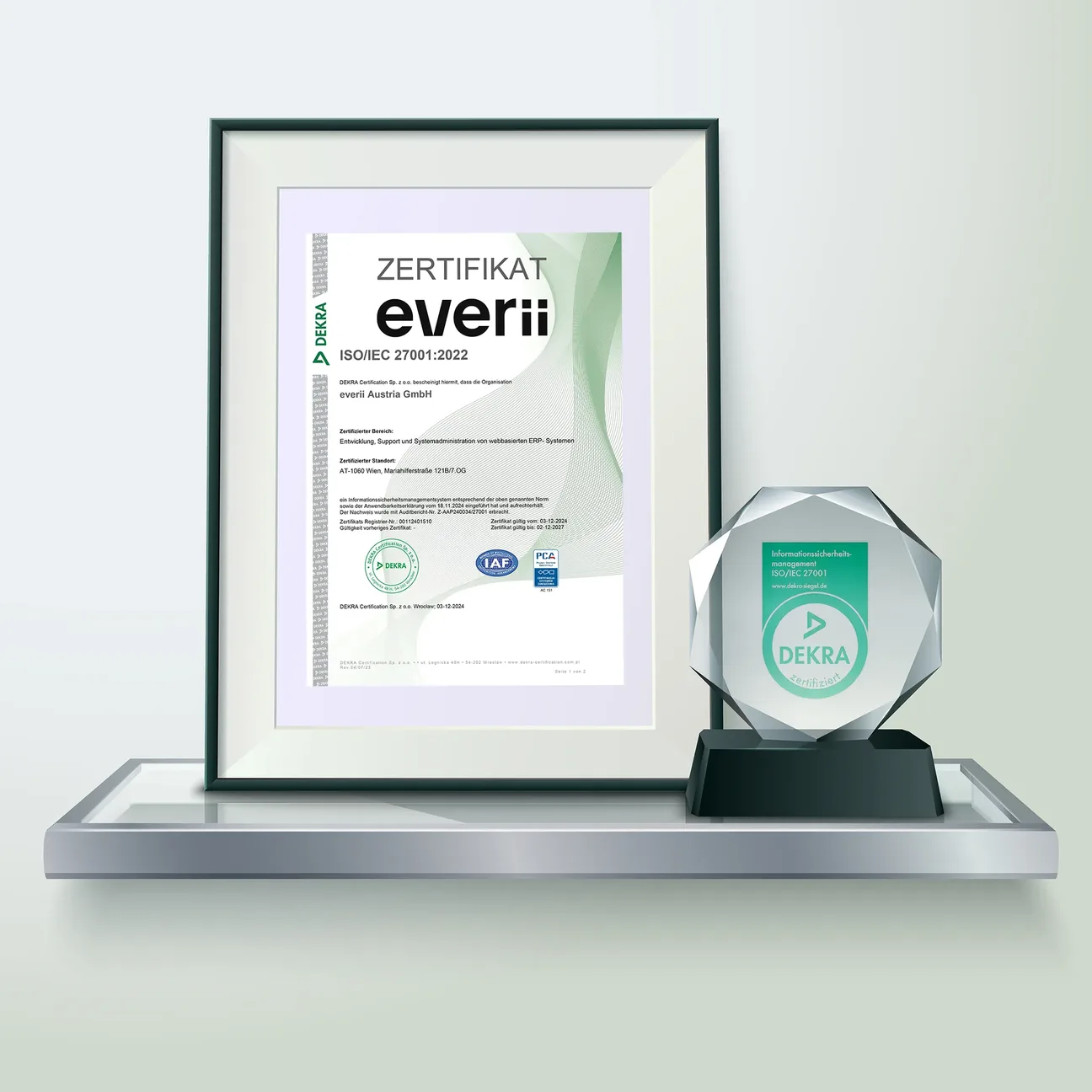 Teambox | Zertifikat der ISO 27001 für TEAMBOX.